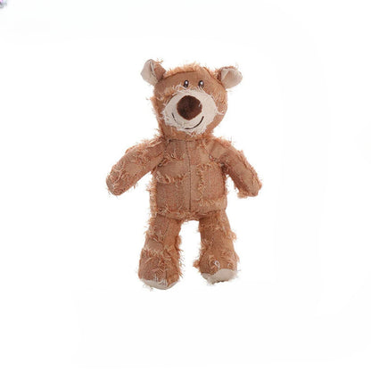 Petkin - Bear Character Plush dog toy