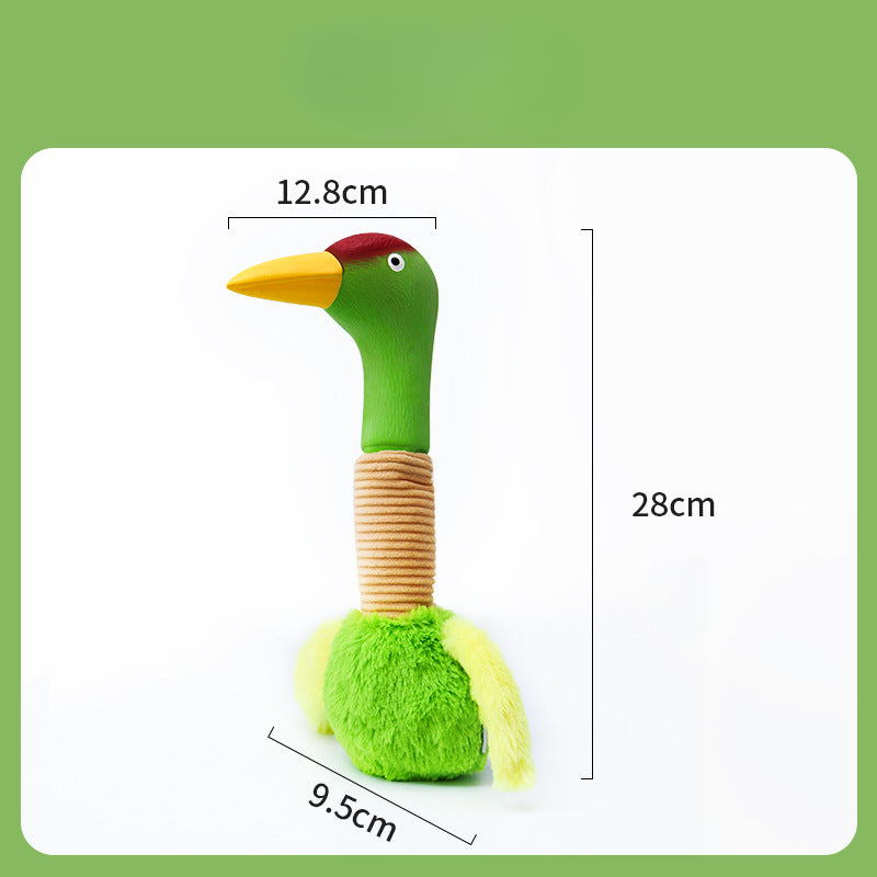 Petkin - Bird Shape Dog Squeaky Toy