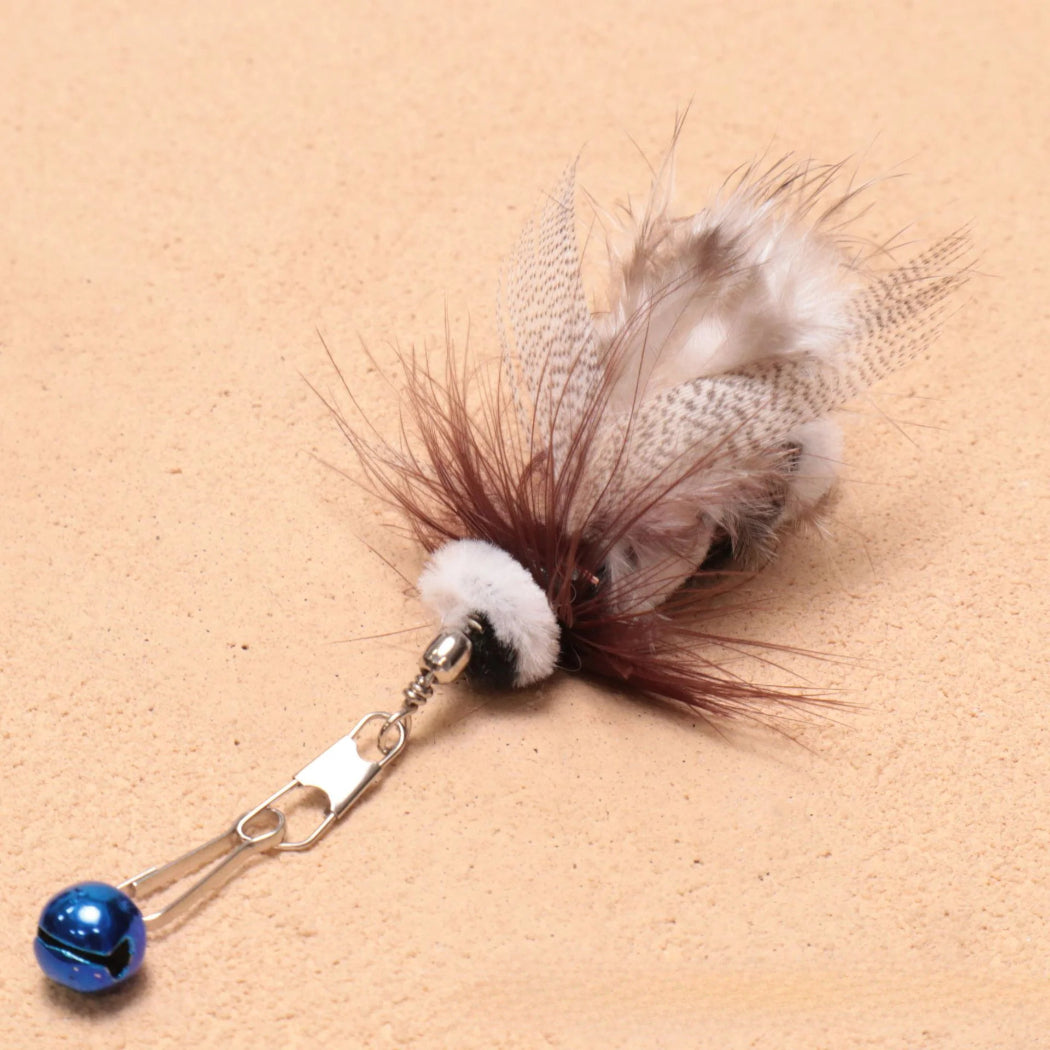 MOO Feather Bug Cat Teaser Refill Set