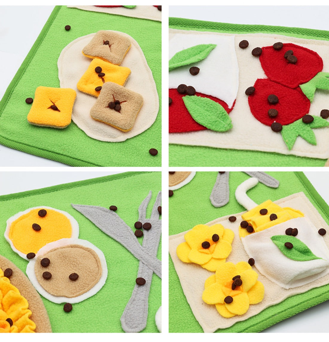 Snuffy - Pizza-Shaped Pet Snuffle Mat