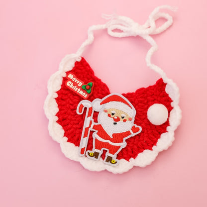Christmoo - Festive Holiday Motif Pet Bib