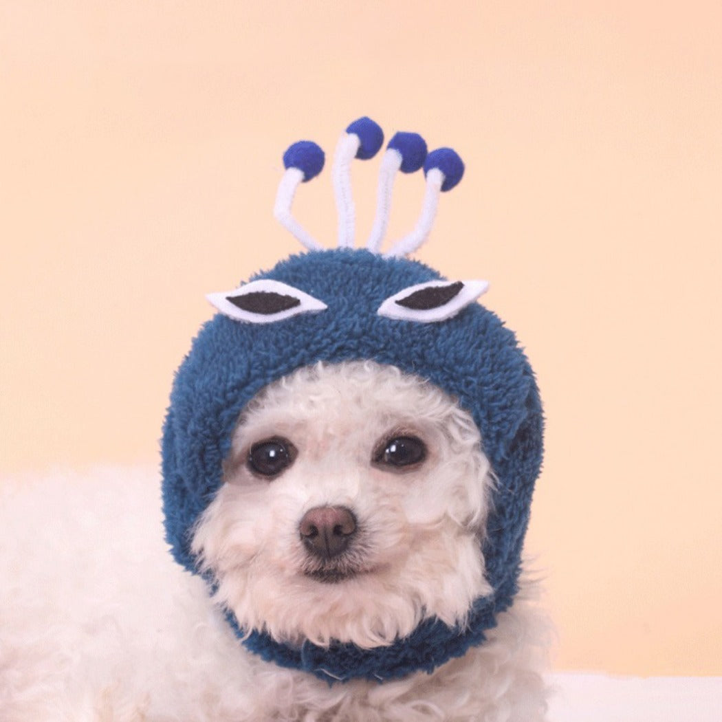 Ozzie - Peacock Costume Hat for Pets