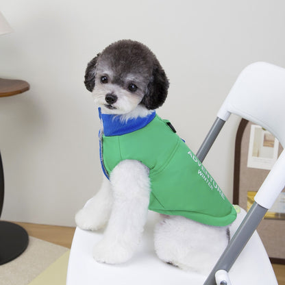 Ozzie - Adventure Letter Print Dog Winter Coat