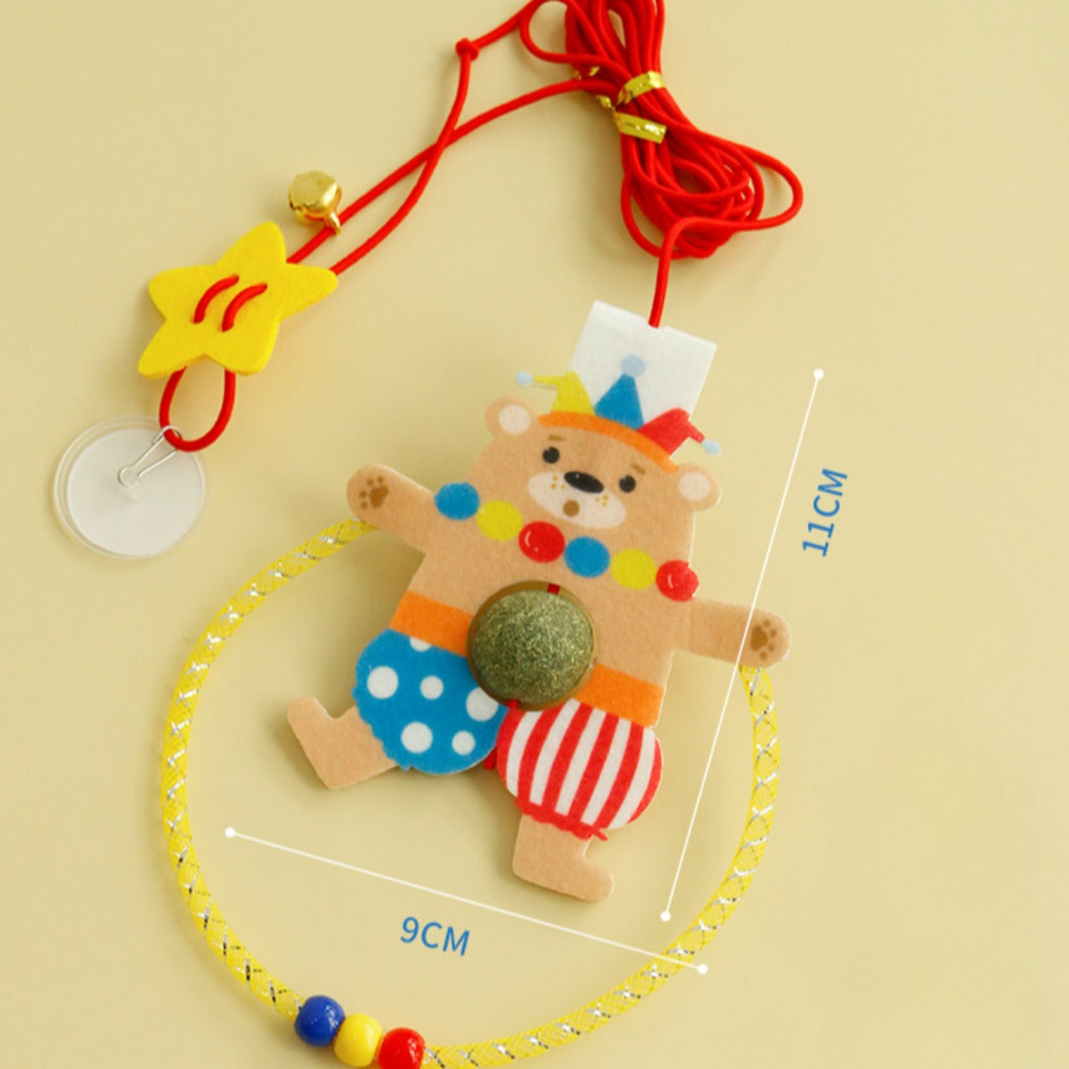 Moo - Circus Cat Toy