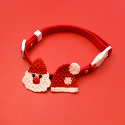 Christmoo - Santa Tree Christmas Cat Collar