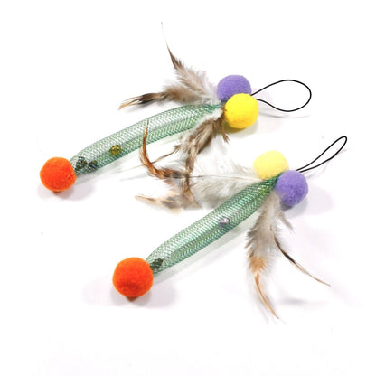 Moo - Feather Pom Cat Wand Refill Head Attachment
