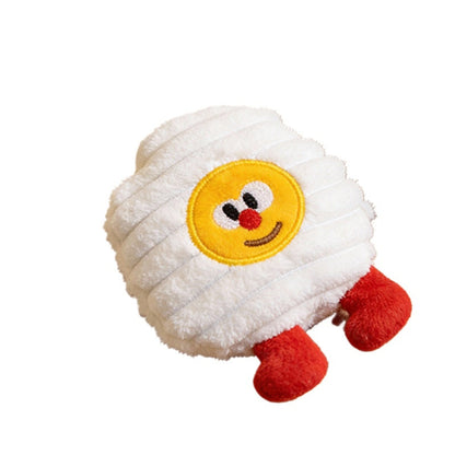 Moo - Cute Breakfast Food Plush Cat Toy