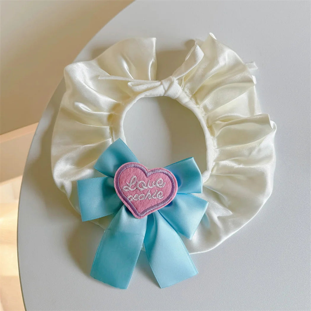 Mokka - Ruffled Bow Pet Neckwear