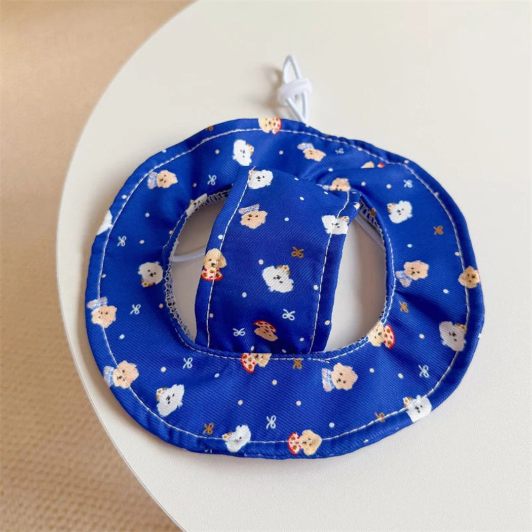 Ozzie - Cute Puppy Print Pet Hat