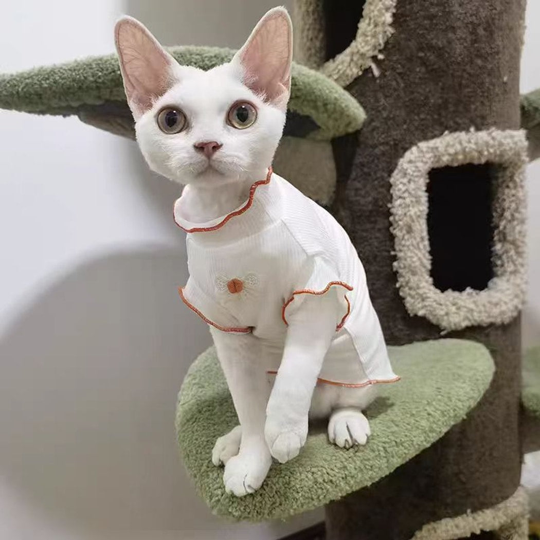 Ozzie - Pet Summer Bow Detail Princess T-Shirt