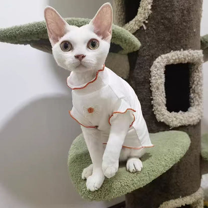 Ozzie - Pet Summer Bow Detail Princess T-Shirt