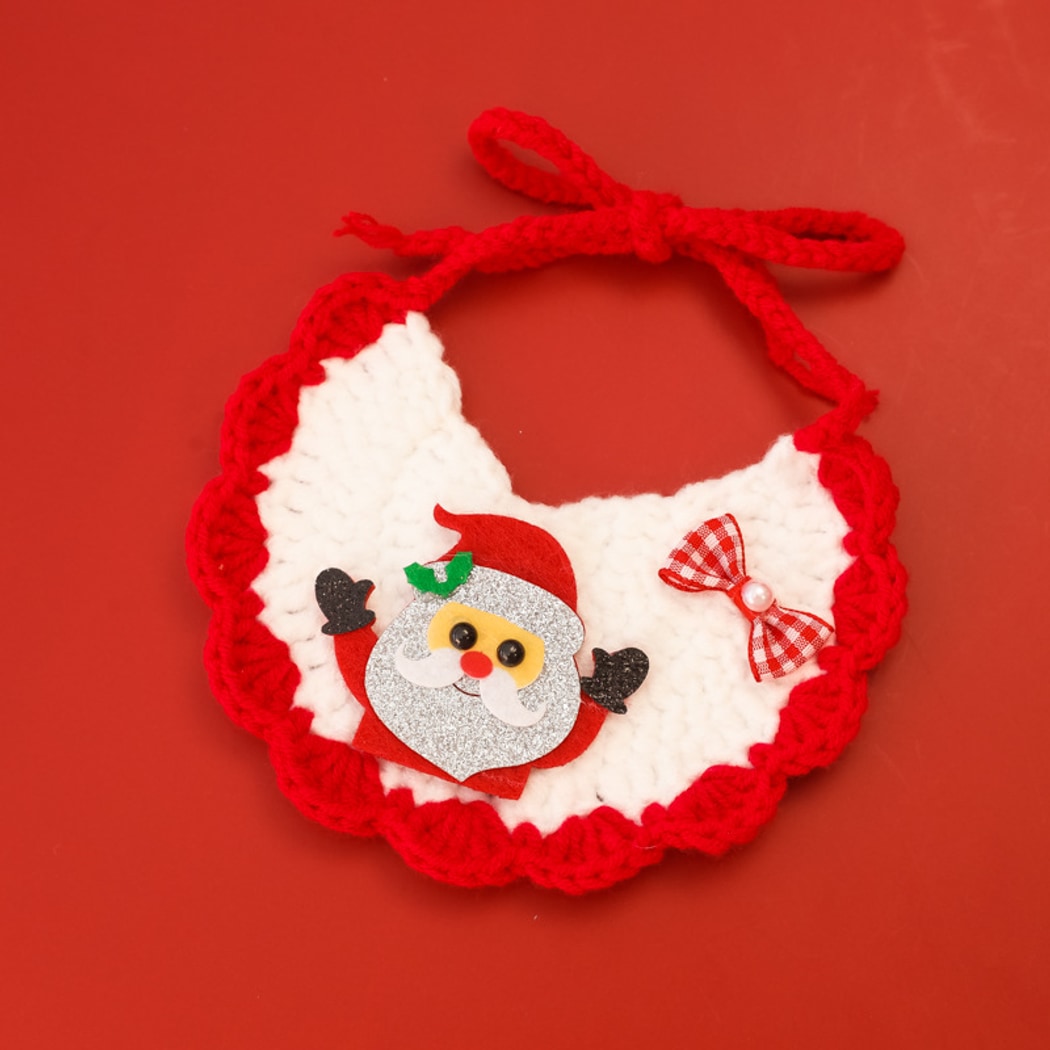 Christmoo - Santa Penguin Snowman Holiday Pet Bib
