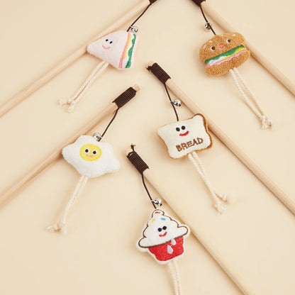 Moo - Food-Shaped Charm Cat Teaser Wand