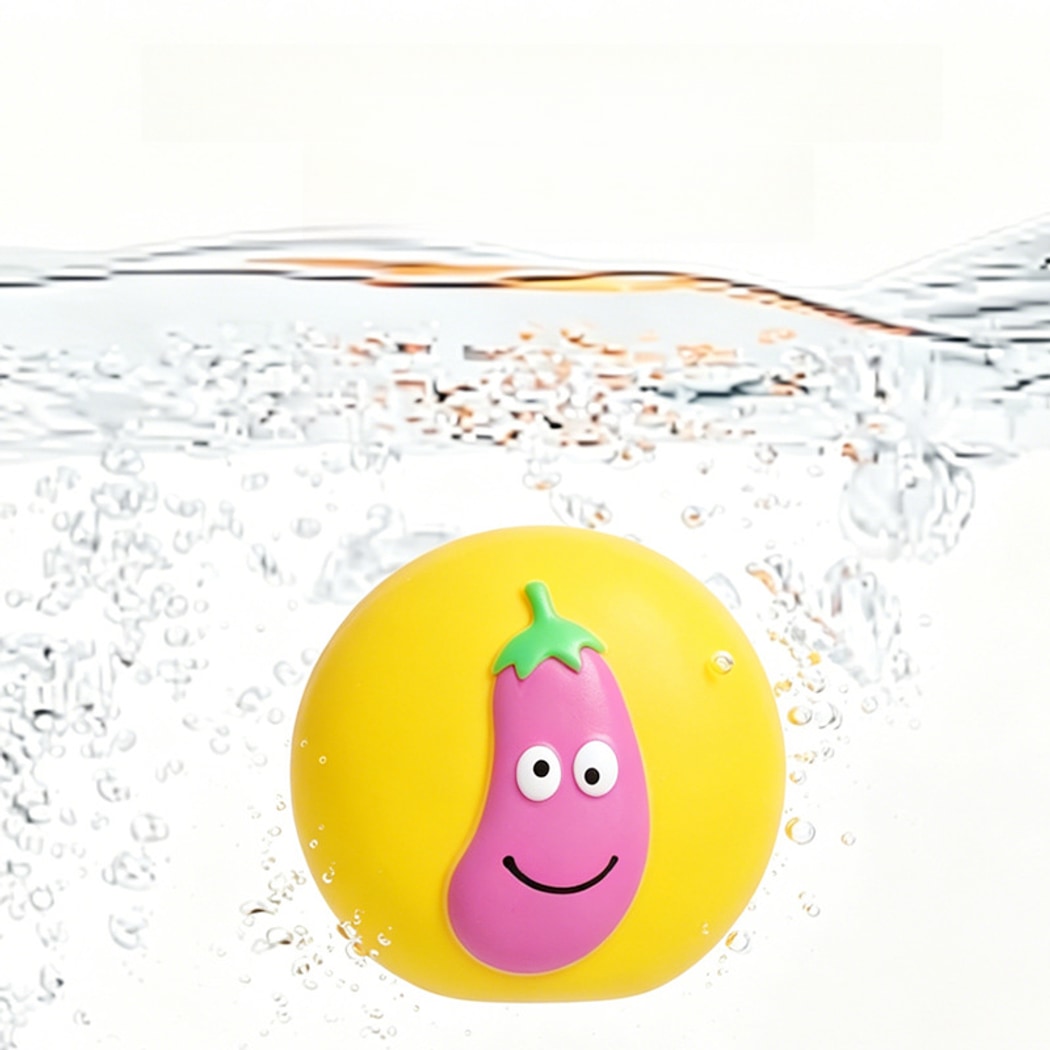 Petkin - Cartoon Smiley Squeaky Interactive Dog Toy