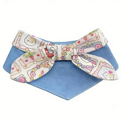 Mokka - Playful Print Pet Bandana Pet Neckwear