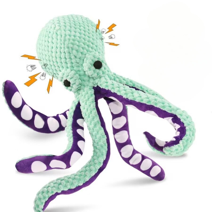 Petkin - Octopus Pet Plush Toy