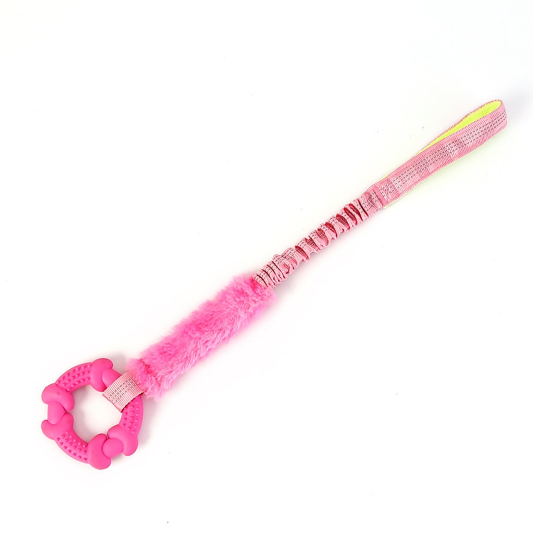 Petkin - Interactive Ring Tug Dog Rope Toy