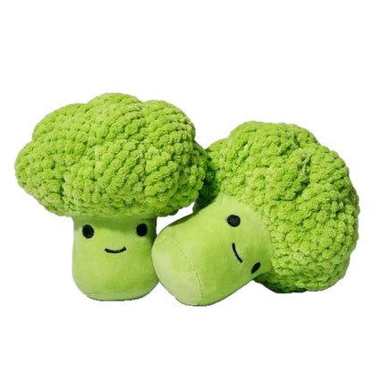 Petkin - Vegetable Character Plush Play Dog Toy