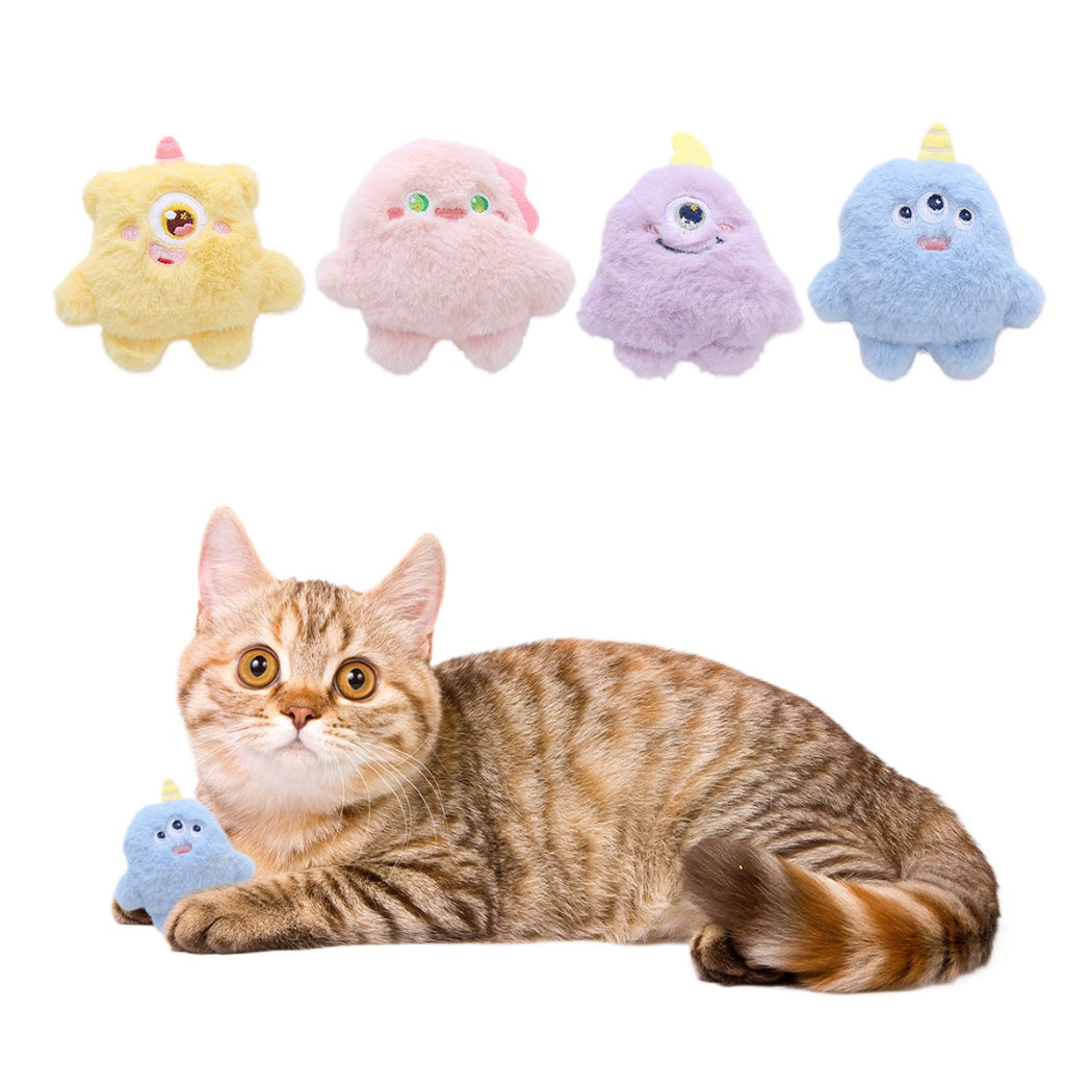 Moo - Cute Monster Plush Cat Toys