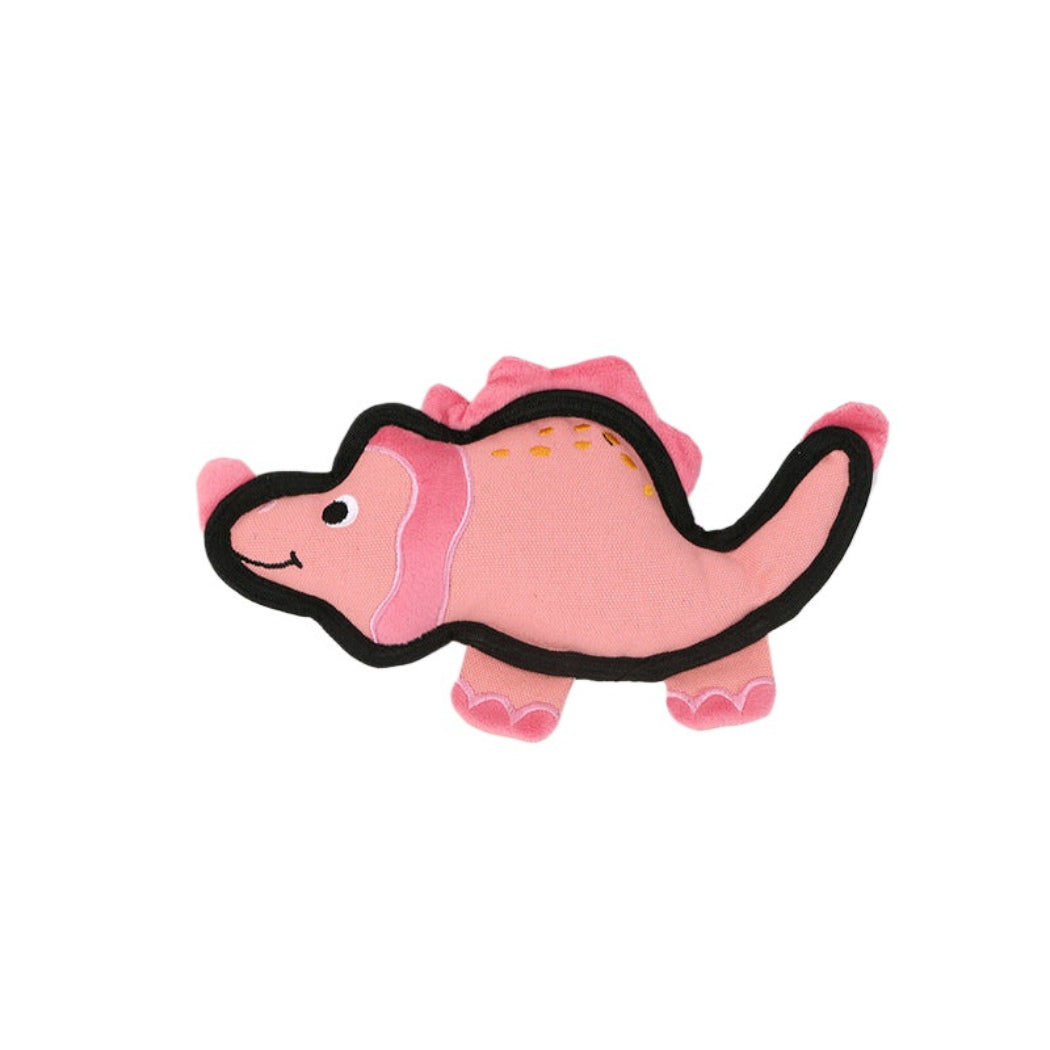 Petkin - Dinosaur Design Canvas Dog Toy