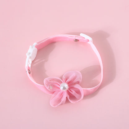 Mokka - Cute Pink Adjustable Collar
