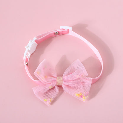 Mokka - Cute Pink Adjustable Collar