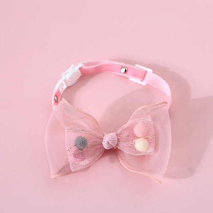 Mokka - Cute Pink Adjustable Collar