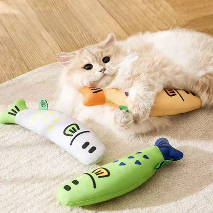 Moo - Cute Fish Shape Cat Toy