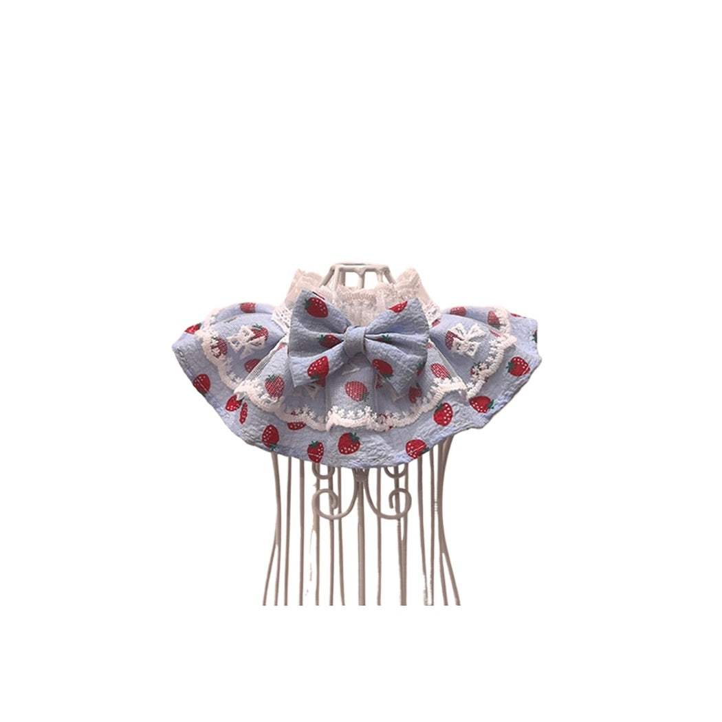 Mokka - Strawberry Print Pet Collar