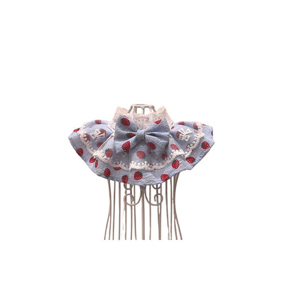 Mokka - Strawberry Print Pet Collar