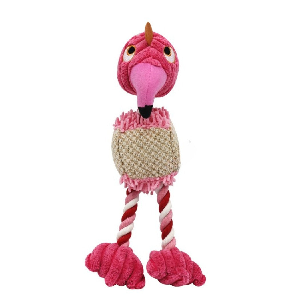 Petkin – Tropical Bird Rope Toy