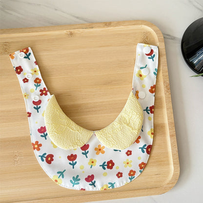 Mokka - Soft Floral Print Decorative Pet Bib