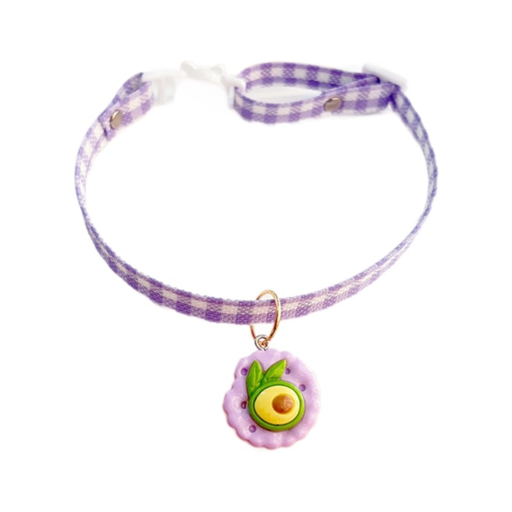 Mokka - Cute Biscuit Charm Safety Buckle Pet Collar