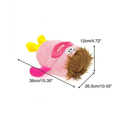 Petkin – Plush Squeaky Monster Dog Toy