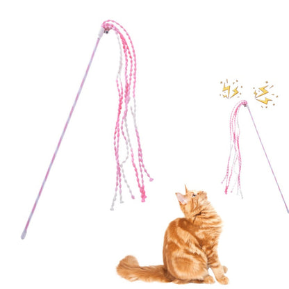 Moo - Bell-Tip Tassel Wand Cat Toy