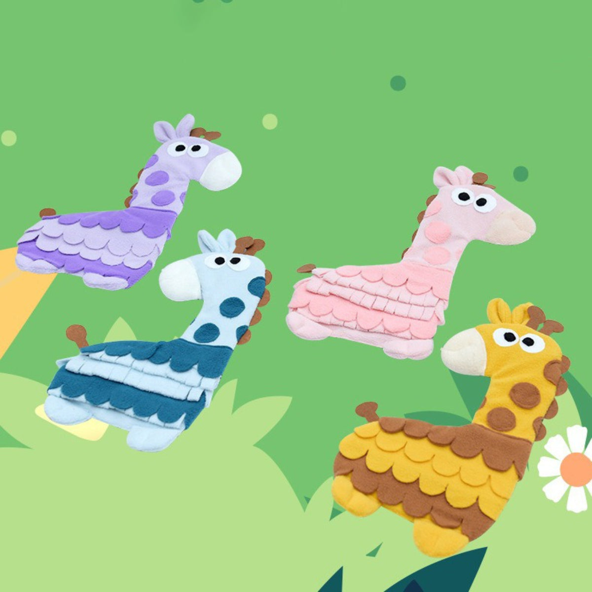 Snuffy – Giraffe Shaped Snuffle Toy