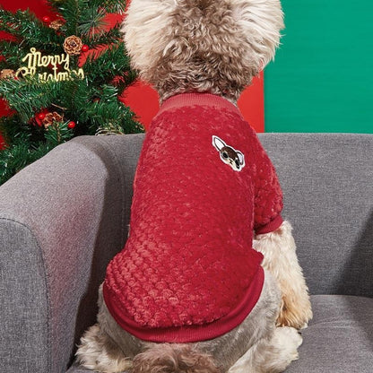 Ozzie - Pullover Round Neck Dog Sweater