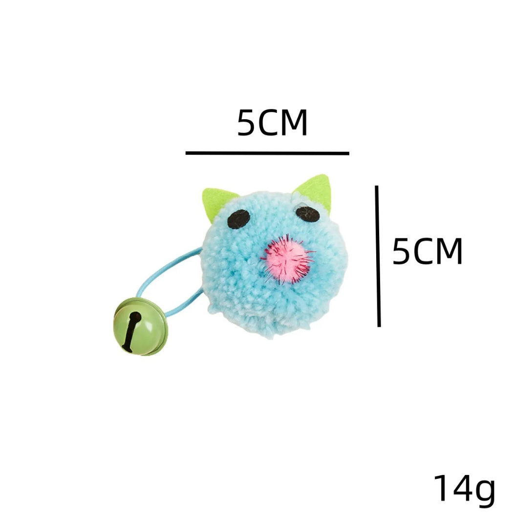 Moo - Pom Pom Mouse Bell Cat Toy