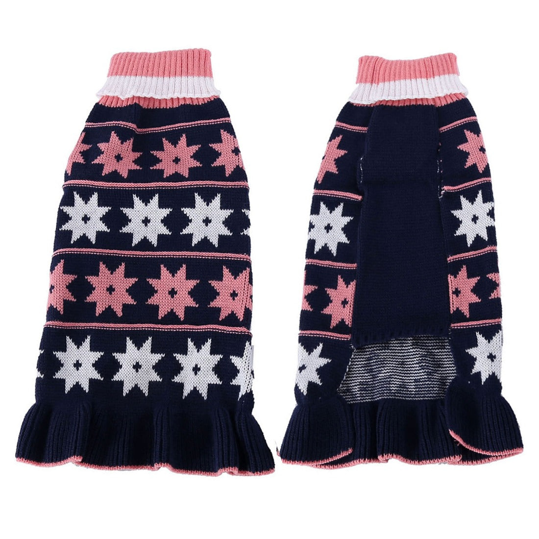 Ozzie - Geometric Pattern Pet Sweater