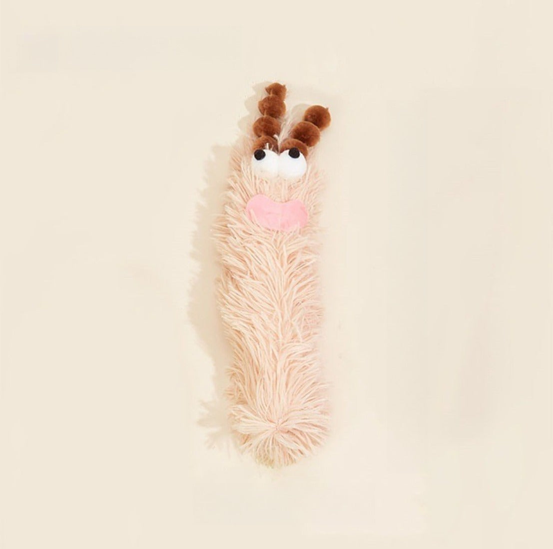 Moo - Fluffy Plush Caterpillar Cat Toy – Soft & Interactive