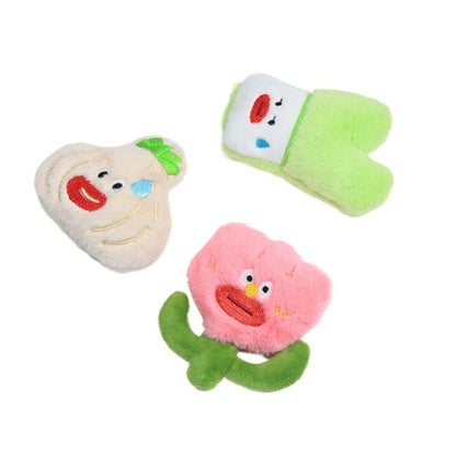 Moo - Cute Vegetable Plush Cat Toys