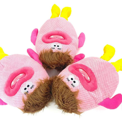 Petkin – Plush Squeaky Monster Dog Toy
