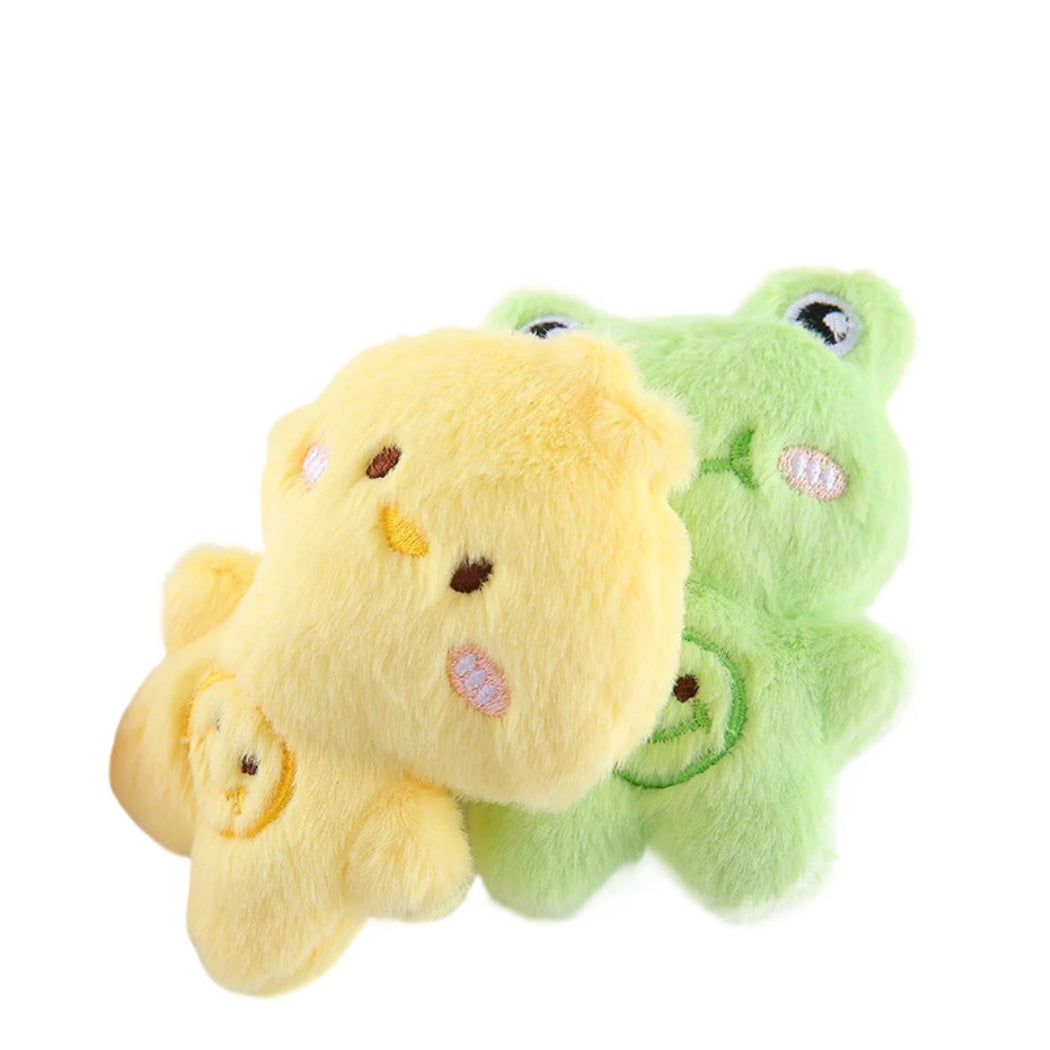 Moo - Fuzzy Plush Animal Shape Cat Toy