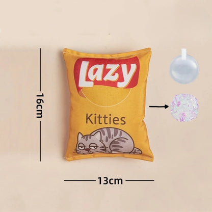 Petkin - Chip-Bag Shape Plush Dog Toy