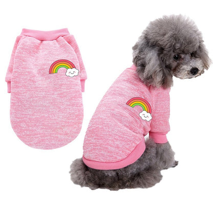 Ozzie - Rainbow Label Round Neck Dog Sweater