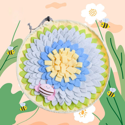Snuffy - Flower Snuffle Mat for Dogs | Interactive Treat Puzzle