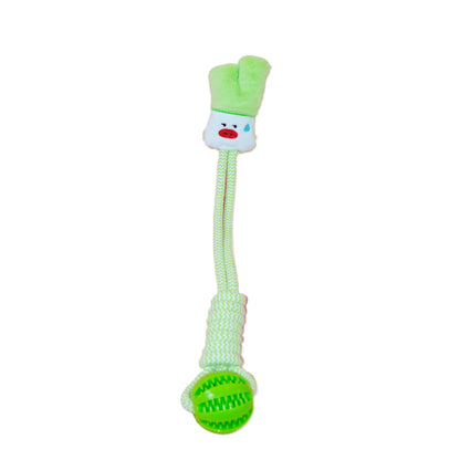 Petkin - Animal Rope Ball Pet Toy