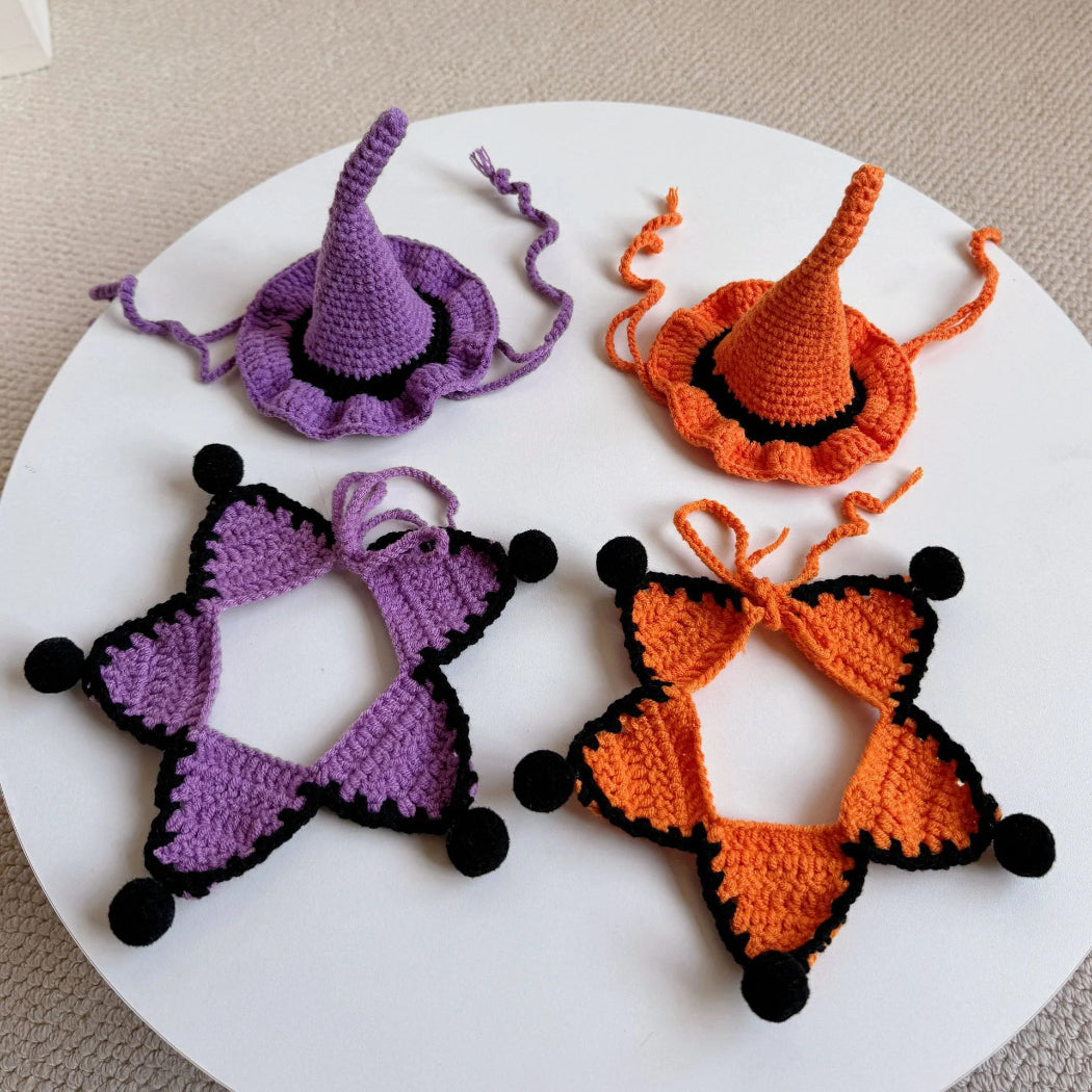 Mokka - Halloween Pet Hat and Collar Set