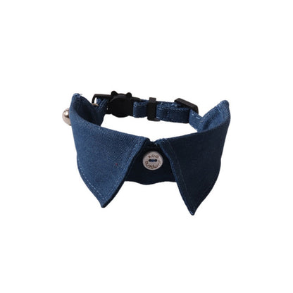 Mokka – Stripe & Solid Shirt Breakaway Cat Collar