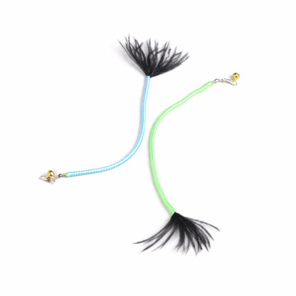 Moo - Feather Bell Cat Wand Attachment Refill Toy